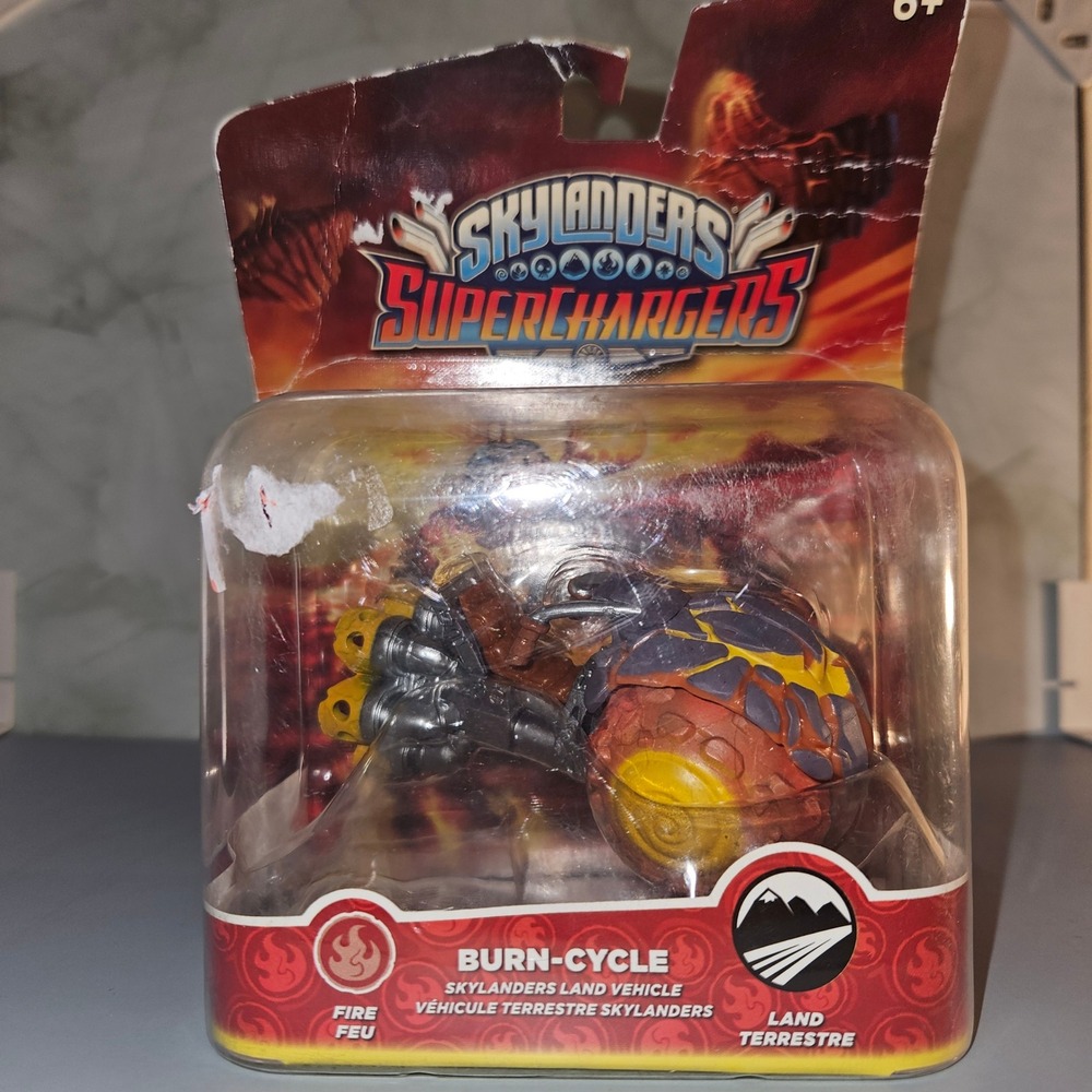 Skylanders SuperChargers Burn-Cycle Vehicle Fire Feu Land Terrestre New‎